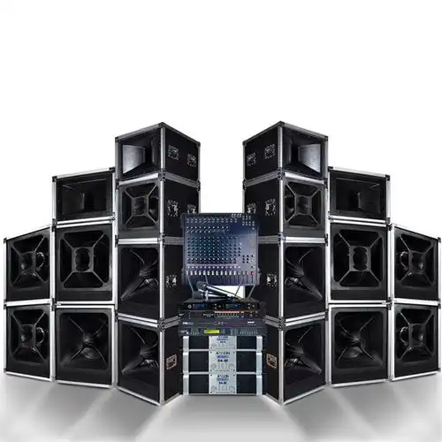 集声梵专业大型双18寸分体舞台音响套装户外婚庆演出功率远程音箱