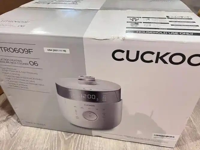 今天拔草了cuckoo 福库电饭锅