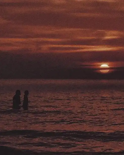 背景图|黄昏|日落|唯美|意境