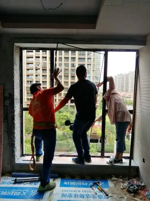 装修(4)安装吊顶,铝合金门窗