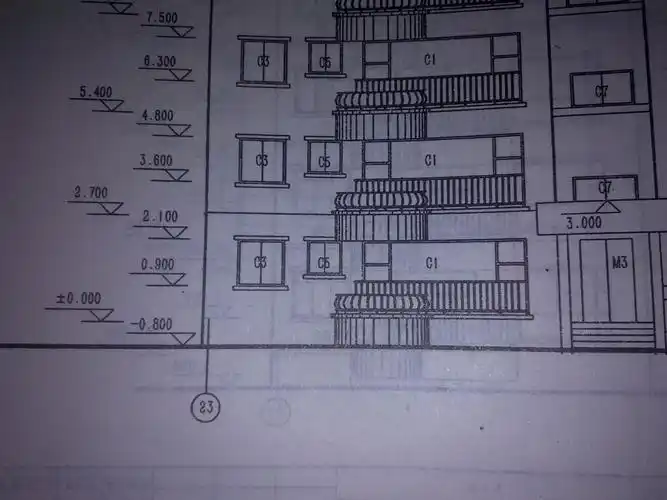 这张建筑立面图里的标高的意识是什么?