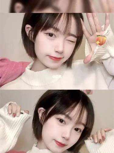 学生头短发推荐女生短发发型推荐蓬松减龄短发韩式短发学生时