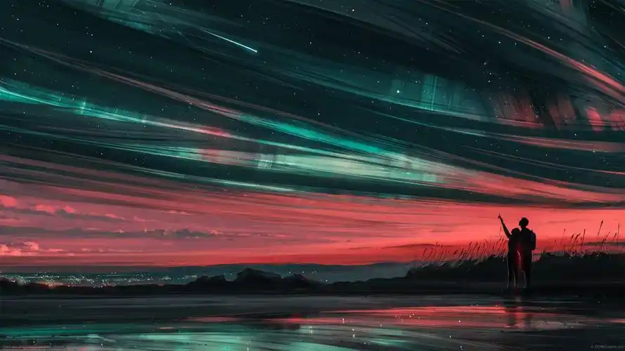 唯美意境动漫少女心电脑桌面高清图片(3)-壁纸社