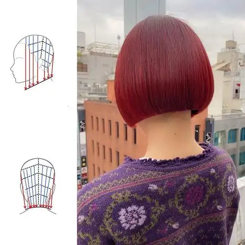 波波头女士短发