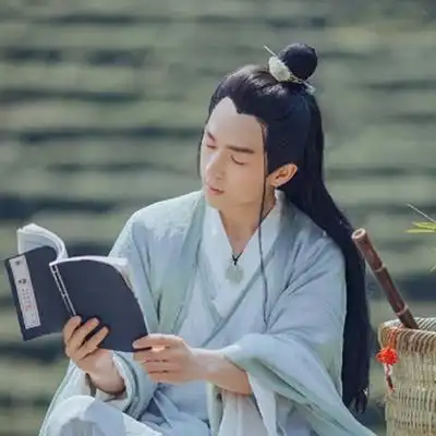 青山书生气息男生头像,唯美古风真人头像