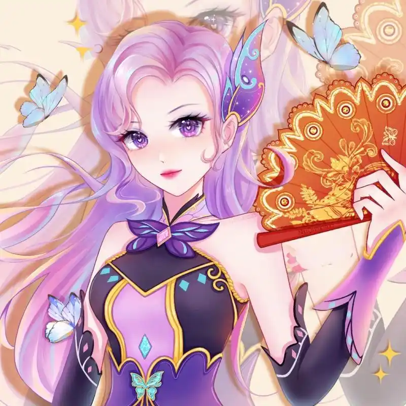 的菲斯娜蝴蝶女王来啦,大家下一个想看什么呢,快喊你们闺蜜来换头像呀