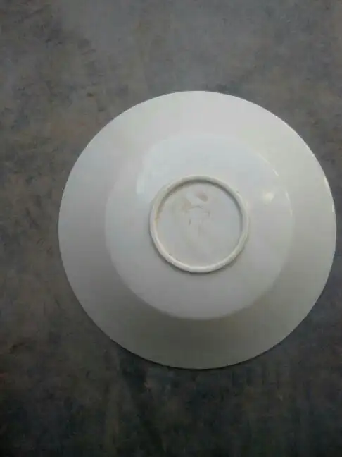 求专家鉴别真假,定窑官字款刻花风凰折腰碗