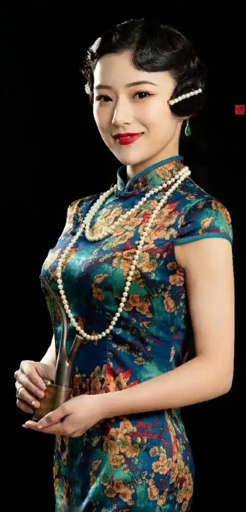 民国风姨太太旗袍