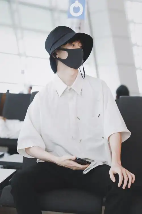 景秀姜山马嘉祺同款渔夫帽时代少年团同款帽子男女夏季防晒帽可调节大