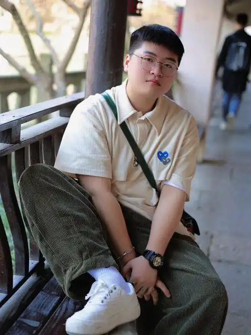 胖胖男生的日系穿搭啦