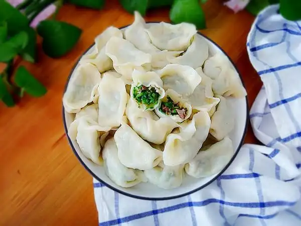 香菇白菜馅饺子