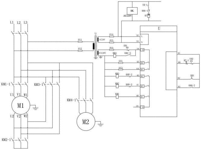 一种空压机的节能电路的制作方法