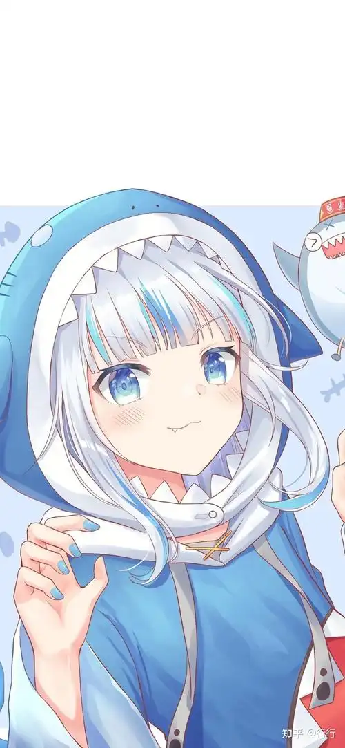 二次元美图第十二期鲨鱼女孩