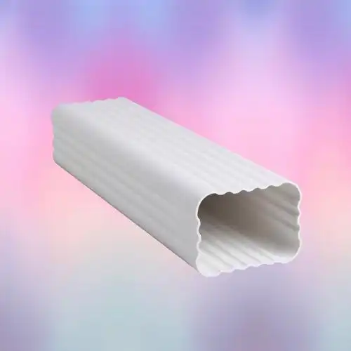 pvc矩形落水管 pvc排水管厂家