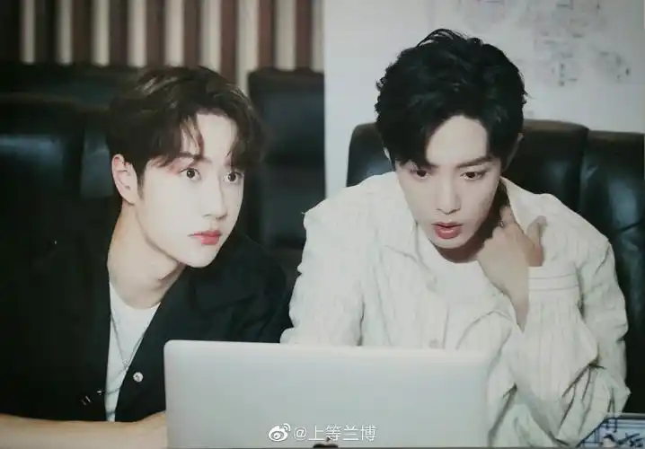 王一博肖战图片见水印来自网络侵删