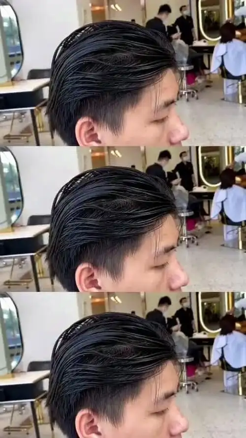 中长镂空碎盖,是最受男生欢迎的一款发型,成为高街男孩的首选