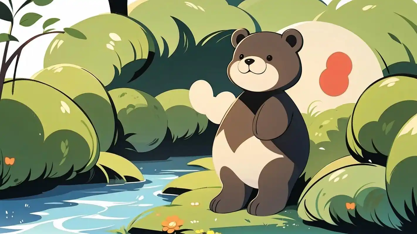 99卡通森林横版壁纸精选98 走进这片卡通森林,仿佛置身于一个梦幻