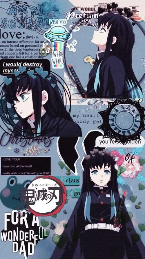鬼灭之刃拼接壁纸漫画头像