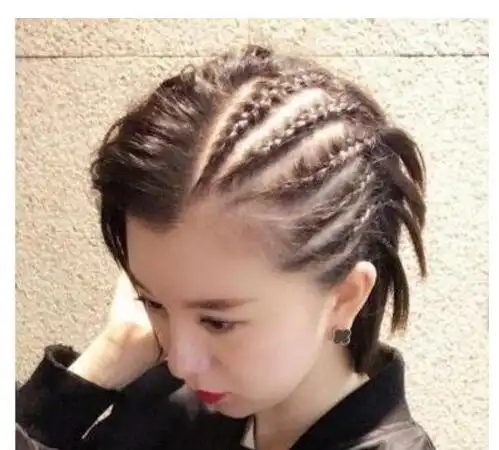适合女生的短发脏辫发型大全