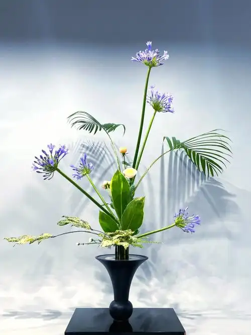 池坊花道立花百子莲