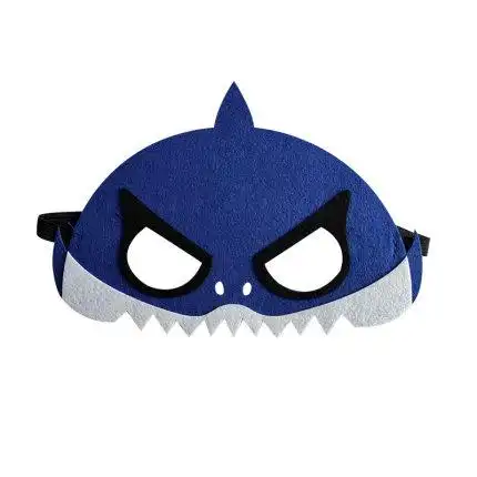 亲子活动成人海底世界动物鲨鱼面具