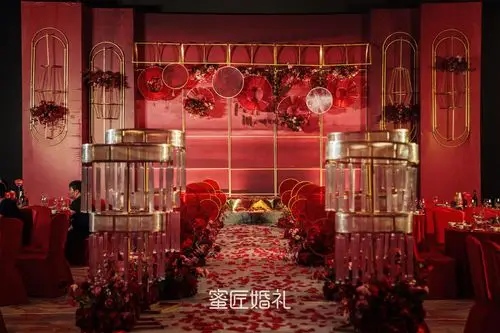 中西式婚礼热烈高贵