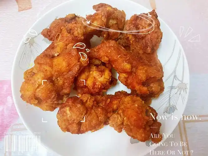 外脆内嫩的炸翅根