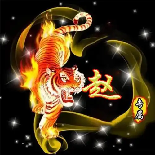 霸气姓氏头像48张,老虎发威独特又拉风了