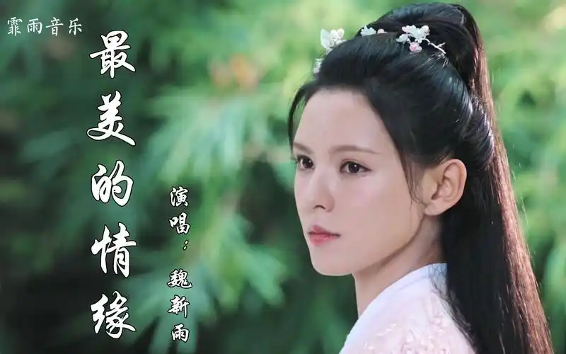 2020魏新雨《最美的情缘》唱尽人间浪漫真爱,节奏轻快,甜美动听_哔哩