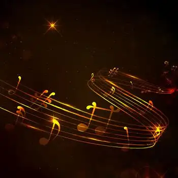 音乐乐符背景素材