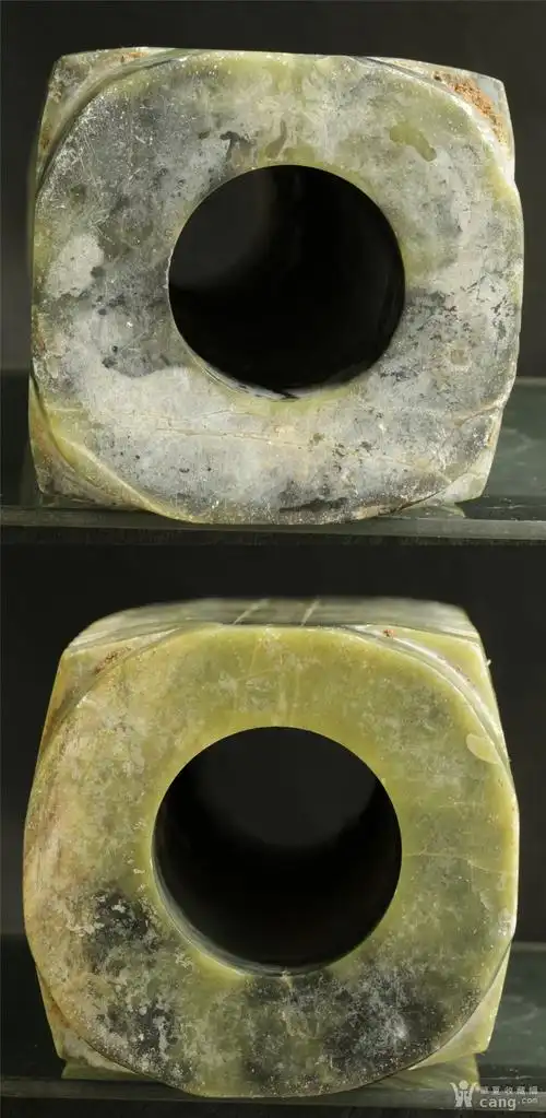 议价 重23斤,高42厘米的 超大玉琮