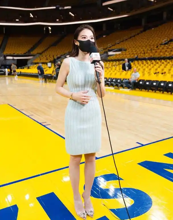 nba美女记者孟超