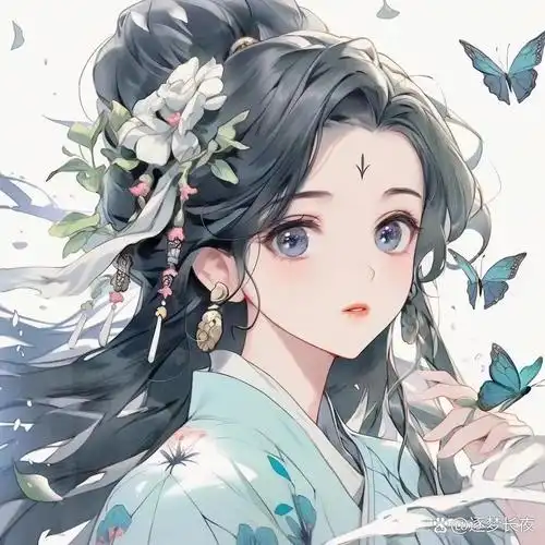 蝴蝶古风头像