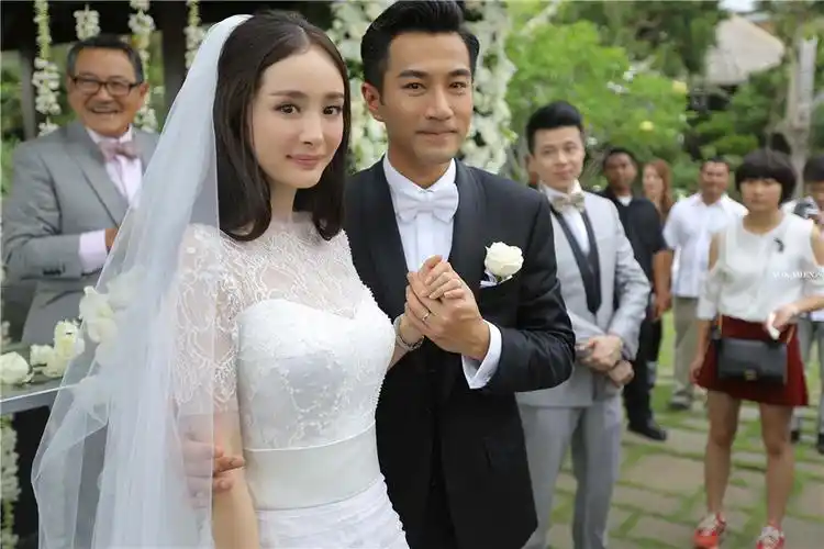 杨幂巴厘岛婚礼照