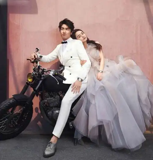 赵丽颖林更新婚纱照曝光 俊男靓女简直配一脸