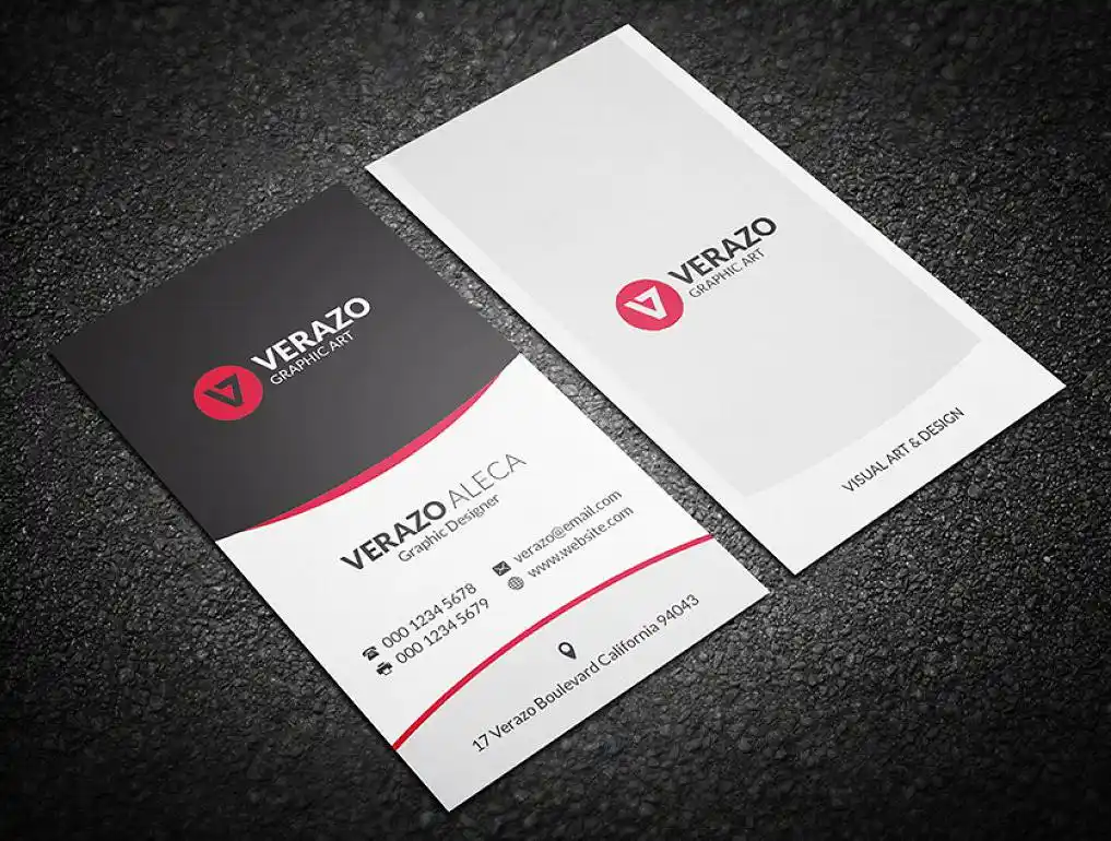 商务名片设计简约风