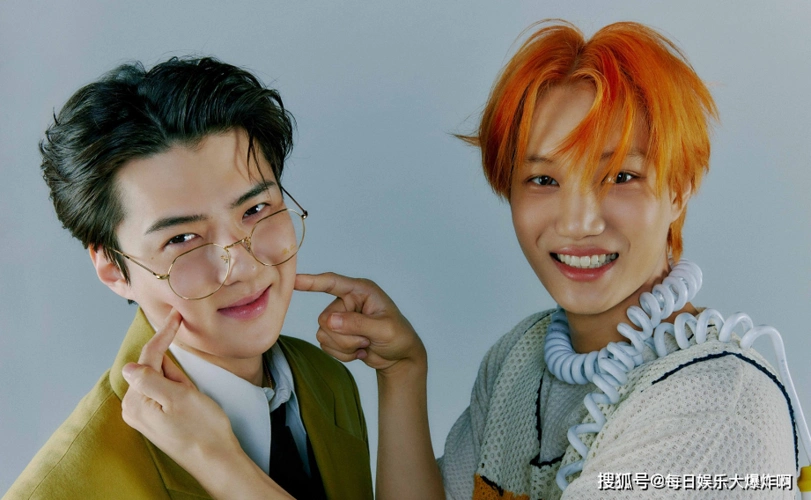 exo双忙内预告:金钟仁橘发少年感,吴世勋金丝边眼镜诱惑
