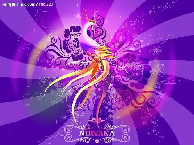 一张正在飞行的冰凤凰的图片,提示:冰凤凰是紫色的.