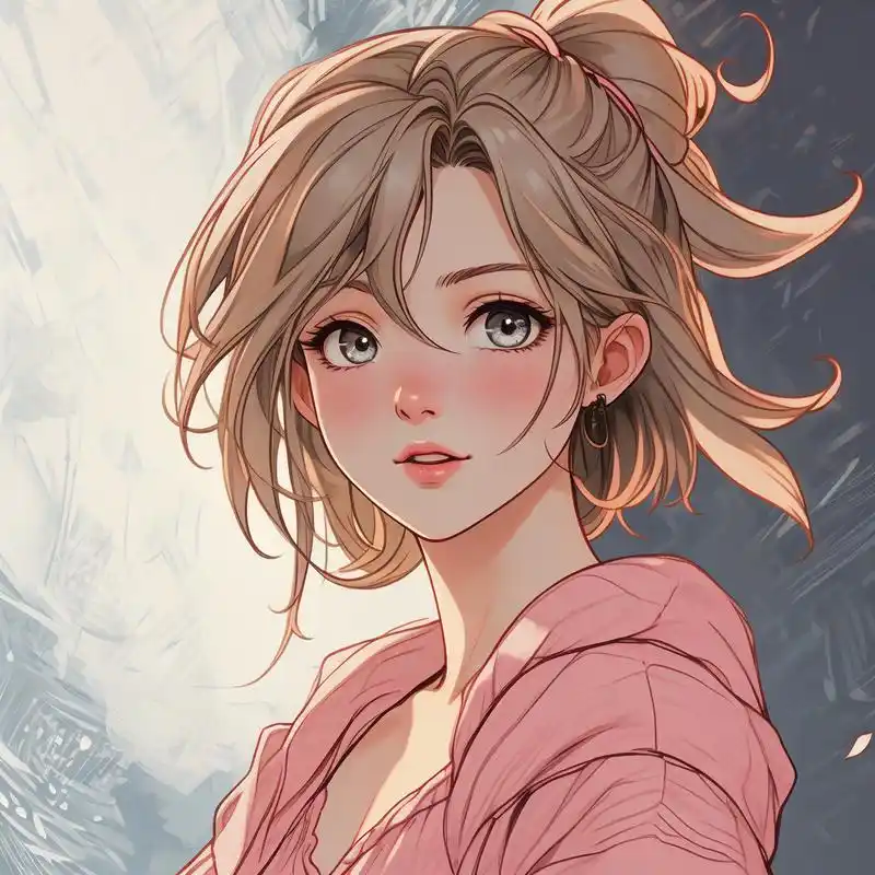 抖音最火卡通女孩头像97谁不爱!