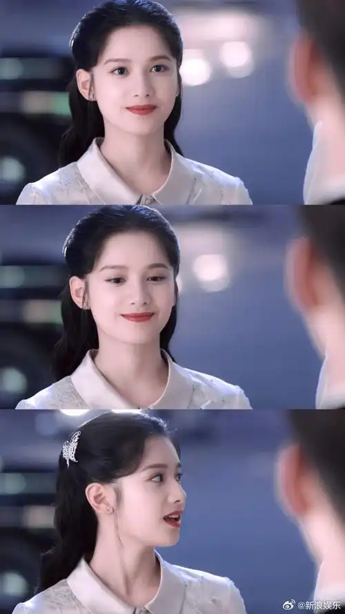 旧爱浪#2021年《一见倾心》,张婧仪饰演沐婉卿,果决聪慧,古灵精怪,"