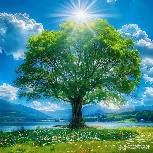 能量头像97背靠大树 事业开阔 清新自然
