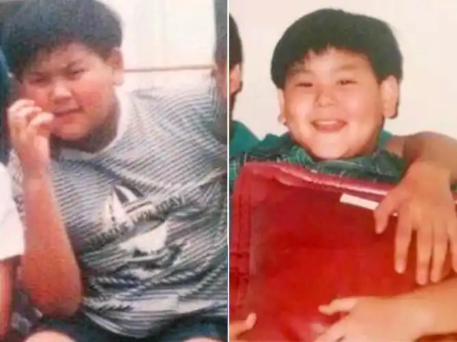 小时候的彭于晏