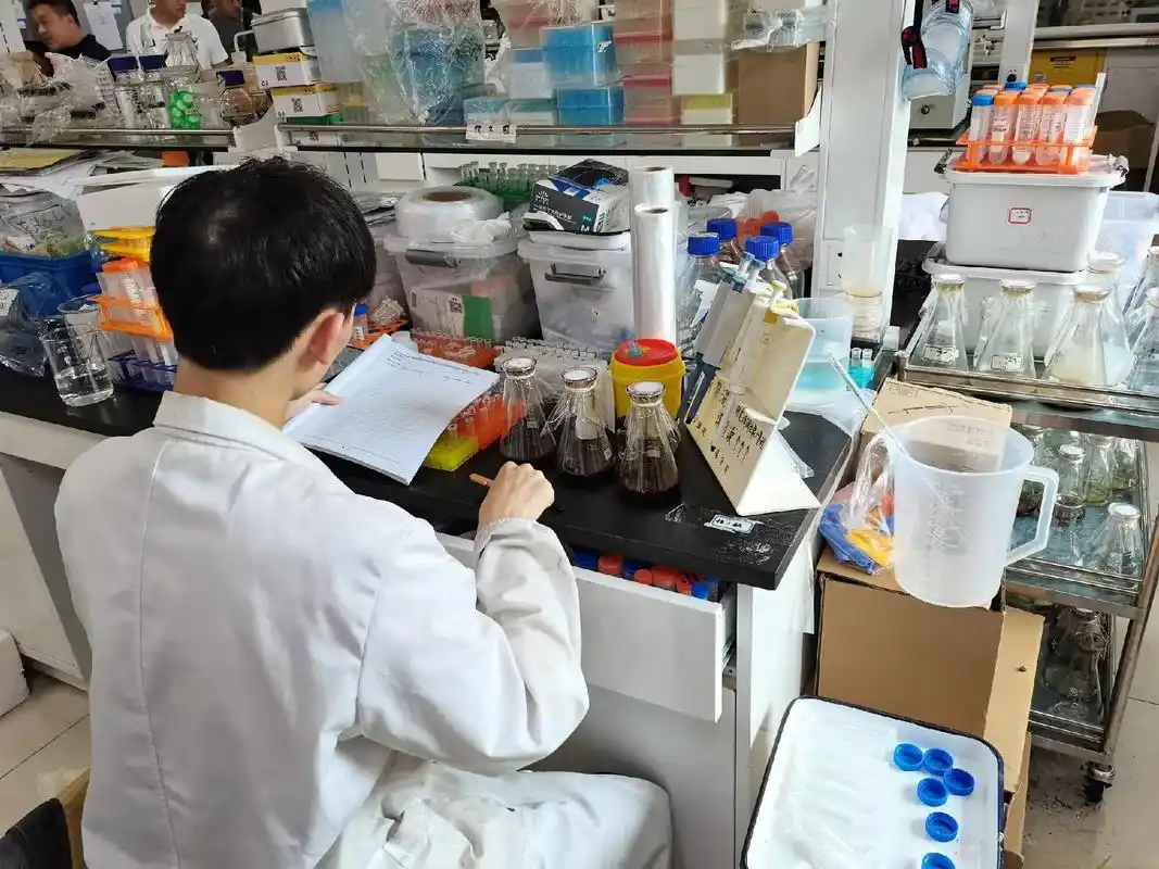 参观学习国家重点实验室.