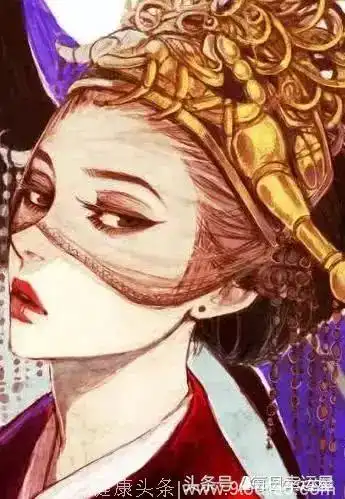 十二星座专属古风面纱美女,双子座冷艳女王,天蝎座敢爱敢恨!