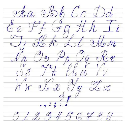 个性的手写英文字体设计作品欣赏