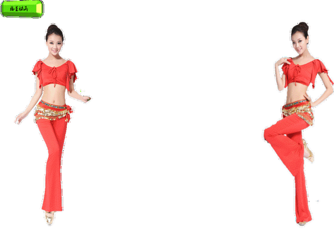 肚皮舞(透明gif.1)【原创】 - 福星 - 福星的博客