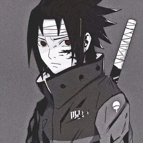 火影忍者头像火影忍者高冷男生简约系头像