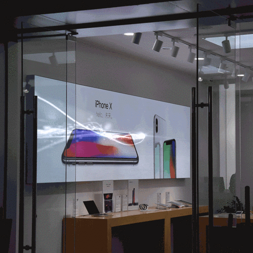 典艺定制动感灯箱户内手机店服装店宣传广告牌 动态led广告灯箱