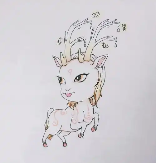 夫诸山海经中最优雅的神兽