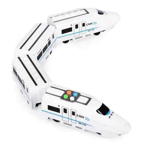 和谐号电动轨道车玩具仿真动车模型儿童男孩益智多功能充电动火车